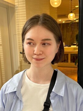 ローネス(LONESS) 前髪なしですっきり◎耳掛けぷつっとボブ