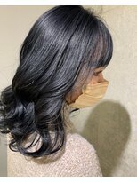 アース 川崎店(HAIR&MAKE EARTH) ネイビーカラー