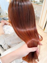 ネオリーブ チロル 横浜西口店(Neolive CiroL.)&nbsp;艶髪　オレンジカラー