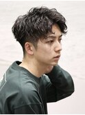 波巻きスパイラル波巻きパーマ波打ちパーマ大人スパイラル
