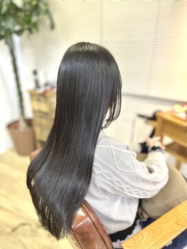 ナチュラル 仙台駅前店(Natural) natural仙台駅前店　縮毛矯正　ロング