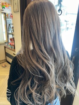 ヘア メイク ココ(hair make coco) スノーグレージュ