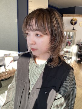 コワファースト 大分(COIFF1RST) ウルフショート