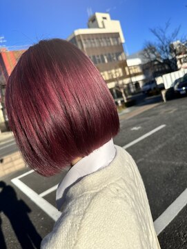 ワンダービューティー オヤマ(WonderBeauty OYAMA) ワインレッドカラー