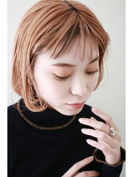 ローウェ 二子玉川(Louwe) 血色カラー×ボブ