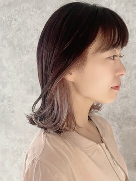 ヘアサロン コレハ(hair salon CoReha) 【インナーカラー×ベージュピンク】ウサミ