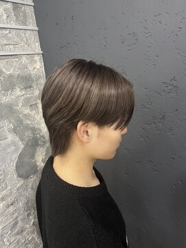 プライズ アイリス 池袋東口店(prize Iris) メンズセンターパート/グレージュカラー／池袋／池袋東口店