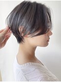 【morio 原宿】大人可愛いマッシュショート グレージュ