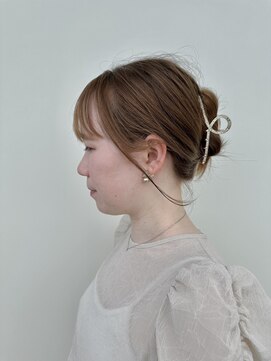 アルファ インタラクティブ エム フラワー(ALUFA interactive.M Flower) 大人かわいいストレートフェイスフレーミング耳掛け小顔