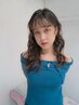 【お得メニューNo3】リタッチ（根元2cm）カラー＋前髪カット 6680円