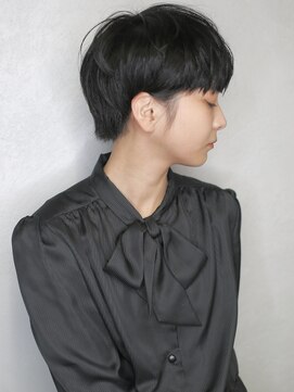 バース(BIRTH) 天神【BIRTH】似合せカットダークアッシュベリーショート　3