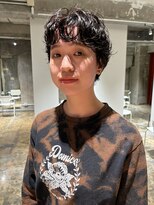 ハマモト&nbsp;ショートパーマ