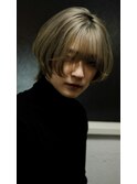 大人かっこいいショートウルフスタイル
