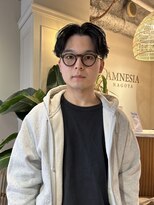 アムネシア 名古屋栄(AMNESIA)&nbsp;《名古屋栄》メンズセンターパートマッシュ◎