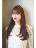 大人小顔レイヤーカット
