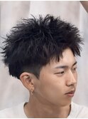 メンズカット刈り上げショート