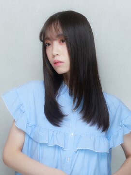 ララルーモ 渋谷公園通り店(LaLarOomo) 顔周りレイヤー×美髪メルティカラー