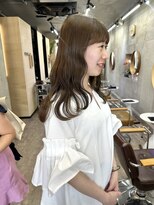 ソルトウォーター(SALT WATER) ピンクベージュ/イメチェン/ハイトーン/ブリーチ/恵比寿/代官山