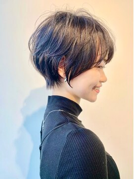 アルトル 池袋2nd(altru) ◇大人可愛い20代30代40代50代前下がりショートボブ丸みショート