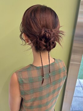 イオエ 西梅田(ioe) ブリーチなしカラー/髪質改善/ミルクティーベージュ/小顔ヘア