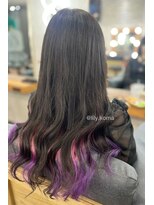 リリィー(LILY)&nbsp;インナーカラー風エクステ