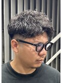 スパイキーパーマ/ツイストスパイラル/フェードカット