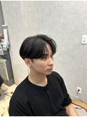 韓国風センターパート、刈り上げセンターパート
