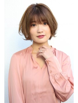 クロスオーバー(Cross Over) 無造作ショートボブ