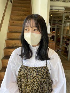 ヘアーメイク ネイキッド(Hair make Naked) blue black