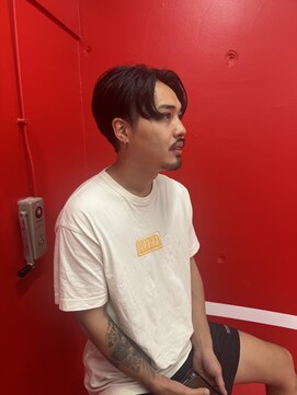 ロッドマントウキョウ 戸越店(RODMAN TOKYO) センターパートマッシュ　戸越銀座　バーバー