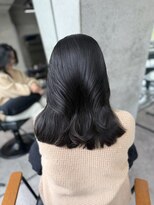 ルート 南堀江(route)&nbsp;マットブラック/艶髪/イメチェン/前髪カット/堀江