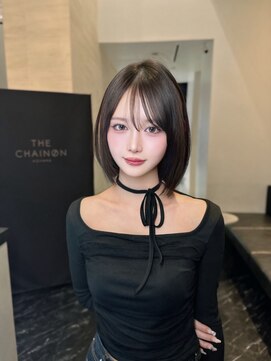 シェノン バイ アランスミシー 表参道(CHAINON by Alan smithee) 表参道/クラゲヘアー/オリーブグレー/小顔/ココアベージュ/渋谷