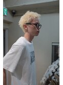 スパイキーショート/ハイトーン/ホワイトブロンド