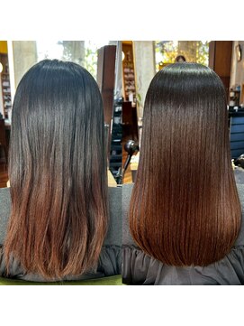 メロウ ヘア(mellow hair) 髪質改善ストレート