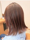 着物ヘア/大人ガーリー/ダークアッシュ/似合わせカット/上水戸