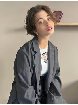 グリコ(grico) 簡単スタイリングアンニュイな毛流れを作る癖毛風パーマ