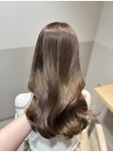 【透明感たっぷり*やわらかい“シフォンベージュ”カラー】
