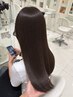 ［香月指名限定]ツヤカラー＋バイカルテクイックトリートメント(￥9500)