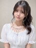 前髪＋顔回りカット＋ケアカラー＋超音波アイロントリートメント通常￥1,2000