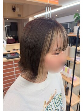 モコヘアーフロール(MOCO hair flor) 抜け感フェイスフレーミングボブ