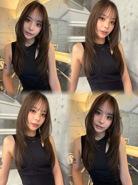 サイン 渋谷(SIGN) 20代30代トレンドなレイヤーカットハッシュカットレイヤーボブ