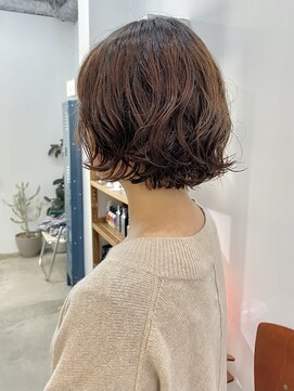 パープル 自由が丘(purple) ナチュラルショート/ミルクブラウン/ダークパープル[自由が丘]
