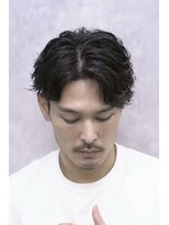 トラスト ザ バーバー 東京駅日本橋店(TRUST the Barber)&nbsp;センターパート/ニュアンスパーマ
