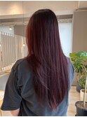 レイヤー/レッドカラー/秋カラー/20代30代
