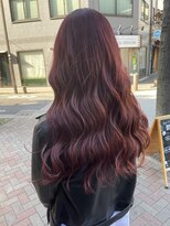 ナチュラル 東川口店(Natural)&nbsp;髪質改善カラー/艶のあるピンクカラー