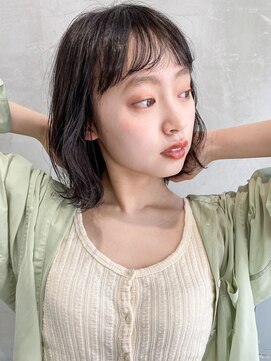 ケイト(kate) [kate] 大宮　ダークアッシュ×外ハネミディ