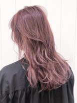 アイティー バイ アルバム 中野店(IT by ALBUM)&nbsp;ピンクロング_ローライトスリークボブ厚めバング_ba288621