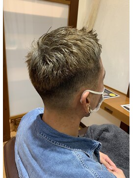 ジッカジッカ(Jicca Zicca) 外国人風フェードスタイル