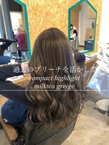 ダブルケーツー 倉敷店(wk-two) ☆省エネハイライト　milktea greige☆