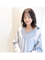 ローネス ギンザ(LONESS ginza)&nbsp;大人可愛い20代30代40代暗髪色っぽレイヤー☆くびれヘア